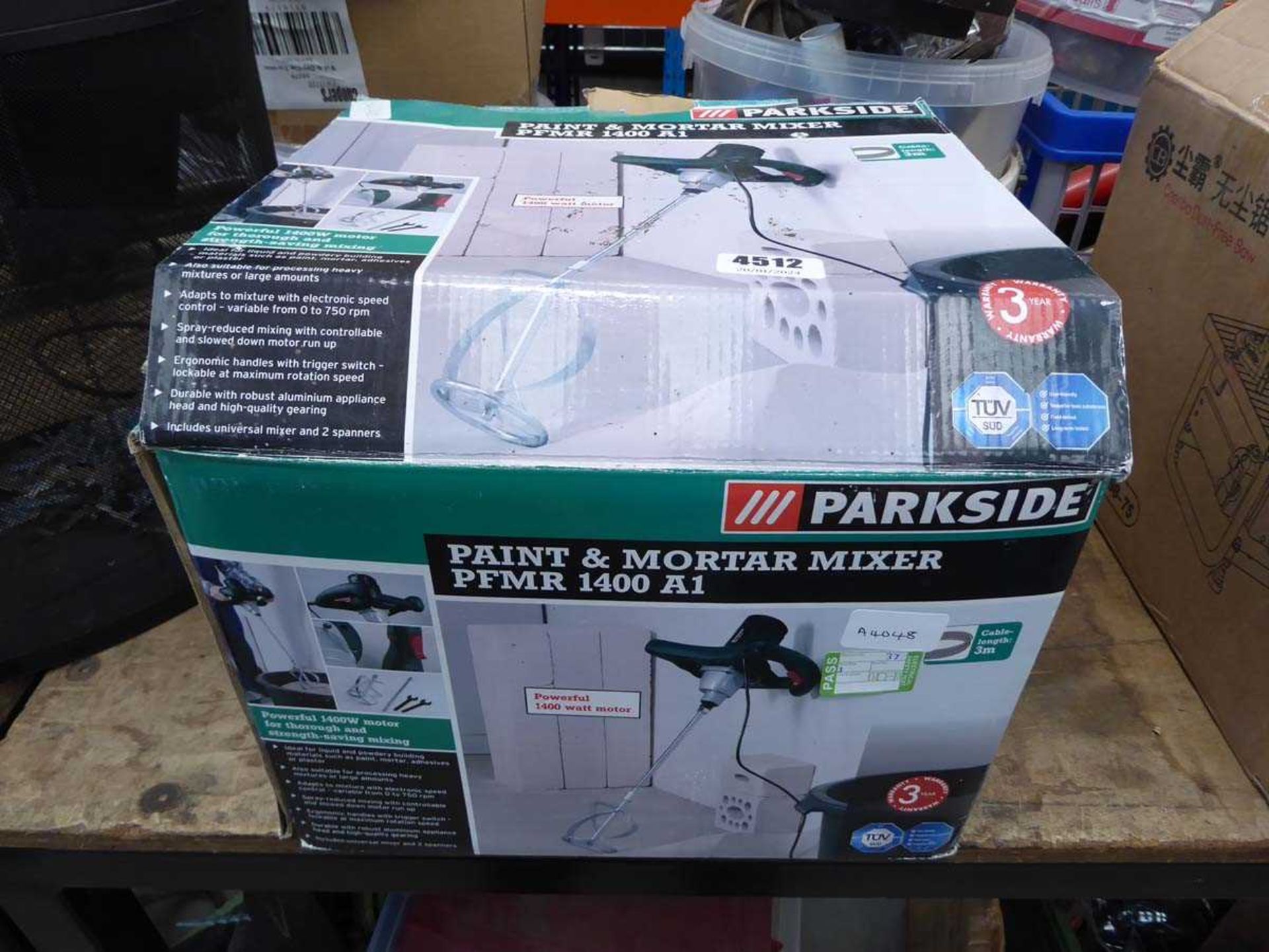 Parkside paint and mortar mixer