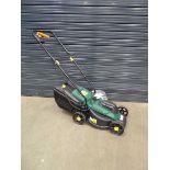 +VAT Small battery powered lawn mower with battery and charger