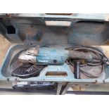 Makita 9.5" angle grinder