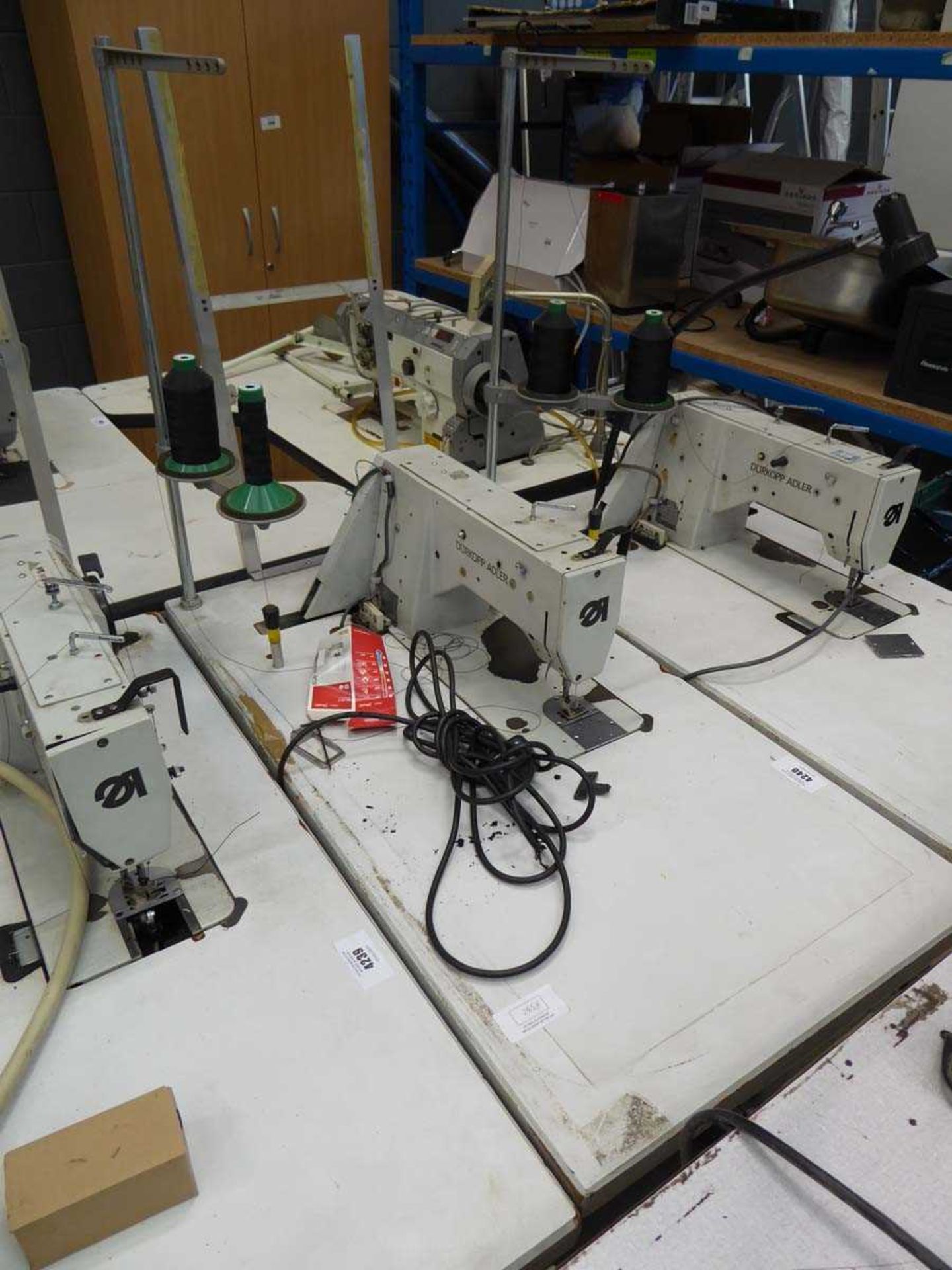 +VAT Durkopp Adler industrial sewing machine