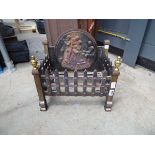 Metal fire basket