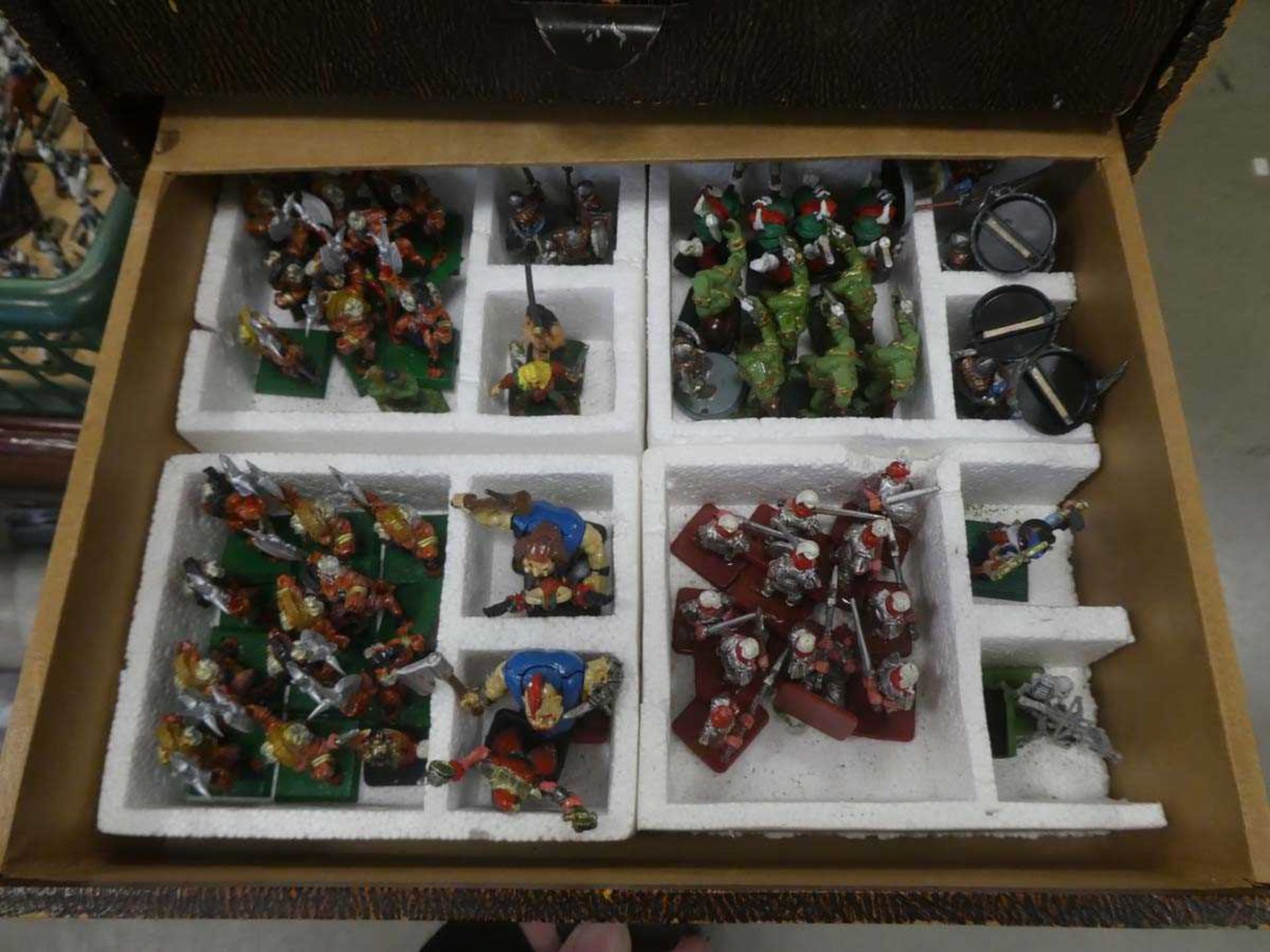 6 boxes containing large quantity of painted lead soldiers - Image 10 of 11