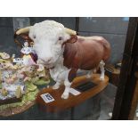 Beswick Hereford Bull