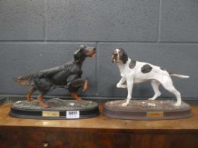 Royal Doulton and Beswick gun dogs