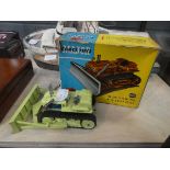 Boxed Corgi Euclid tractor with dozer blade