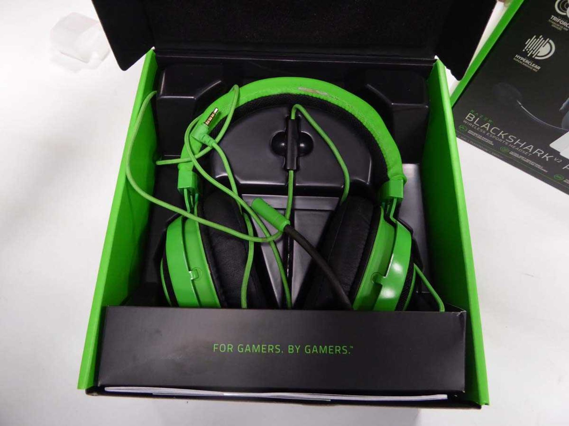 +VAT Boxed Razer Blackshark Pro Esports headset and boxed Razer Kraken Multiplatform Gaming headset, - Image 2 of 3