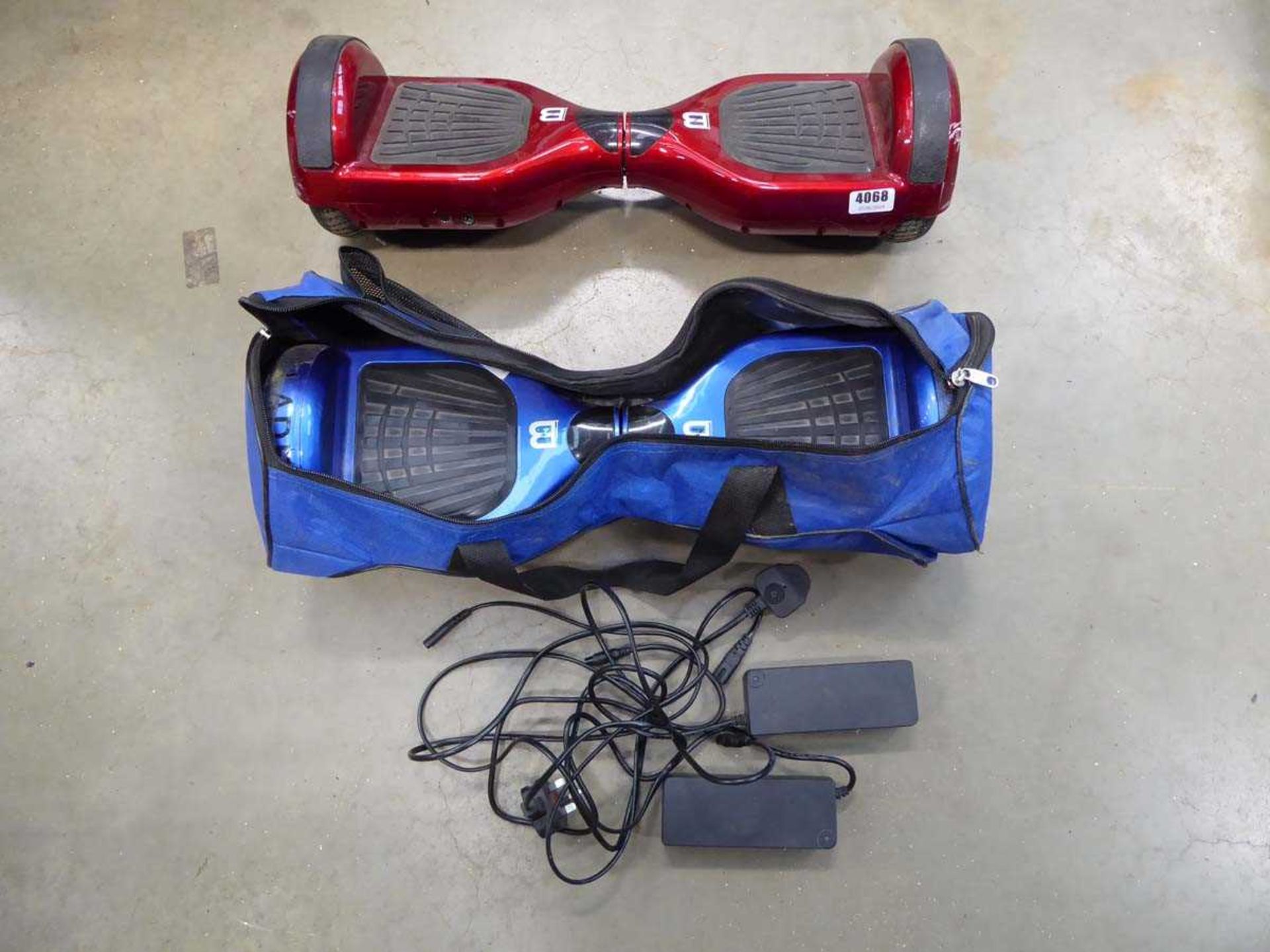 Two balance boards