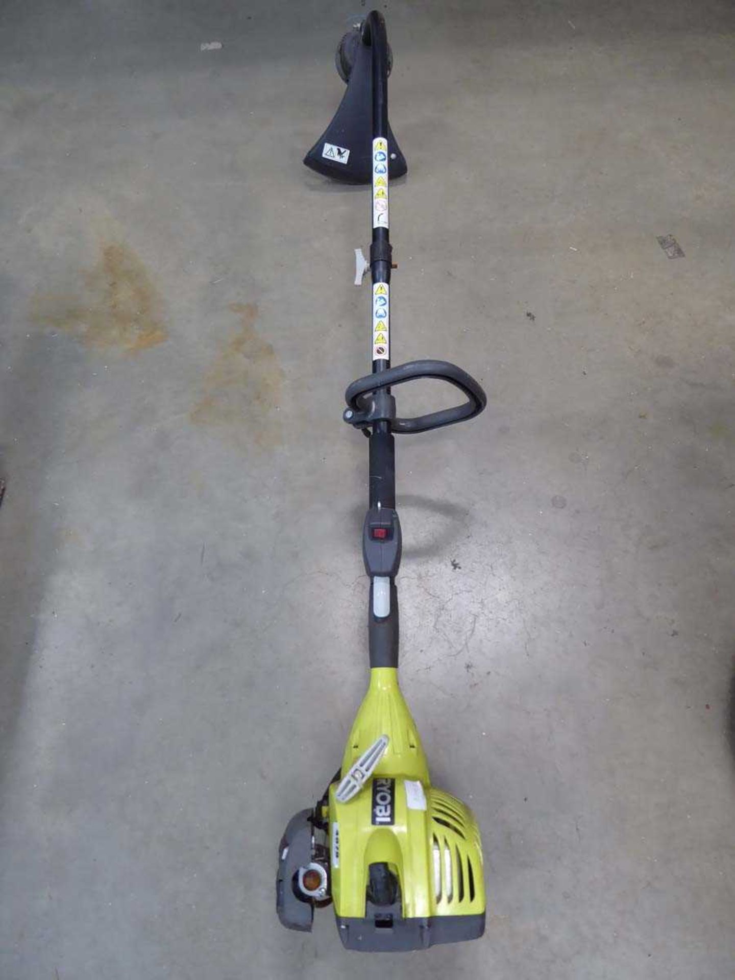 Ryobi bent shaft petrol powered strimmer