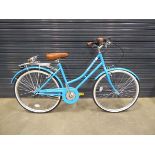 +VAT Barracuda blue lady's bike