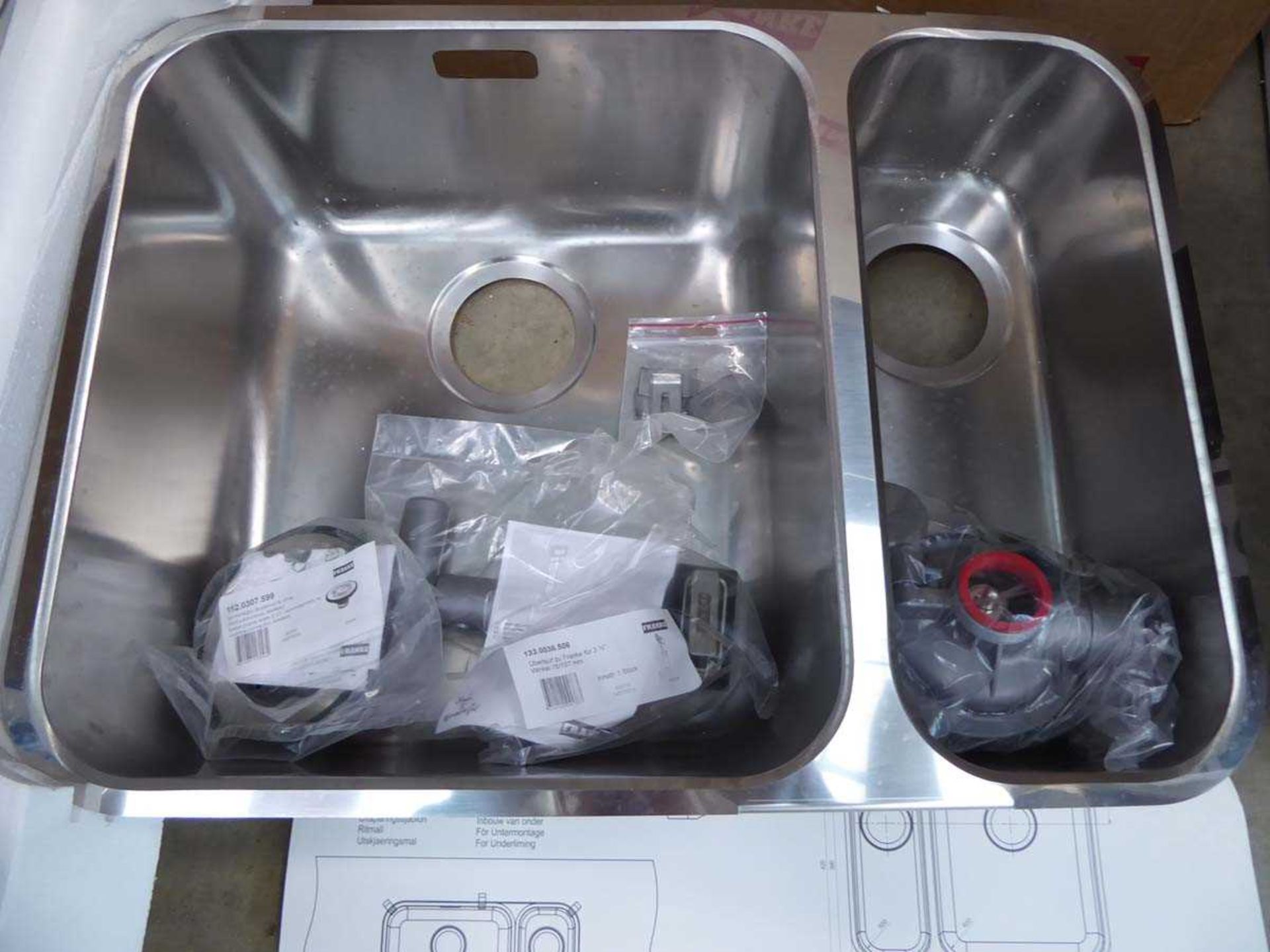 +VAT Boxed Frankie sink - Image 2 of 2