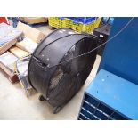Large industrial floor fan