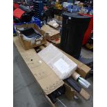 +VAT Pallet containing chair parts, foam insulation, metal pipe, umbrella, etc