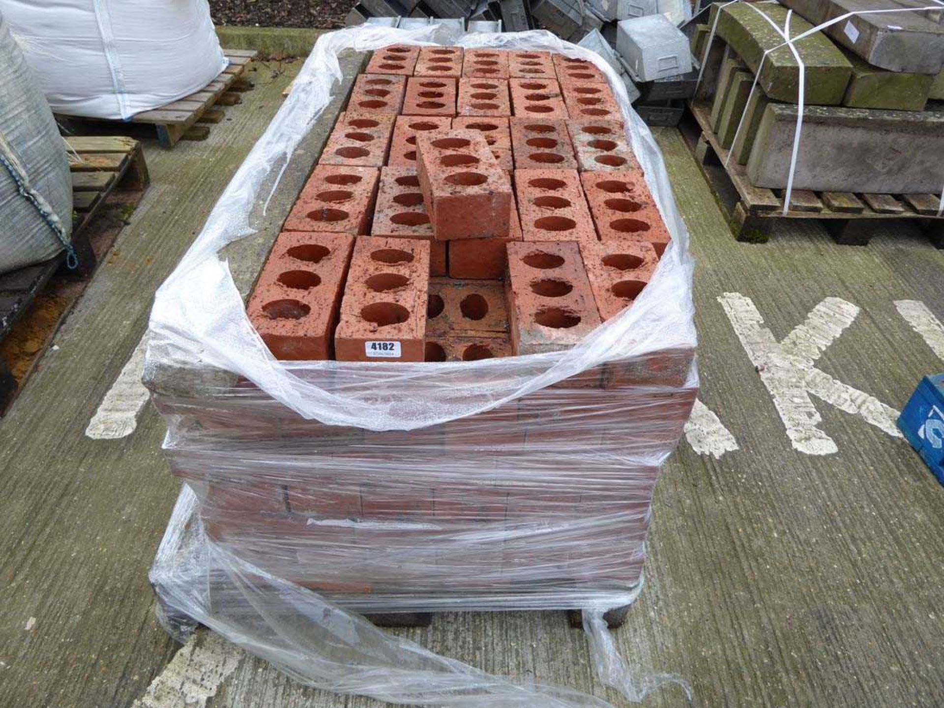 Pallet of bricks