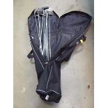 Pro Action bag with assortment of clubs