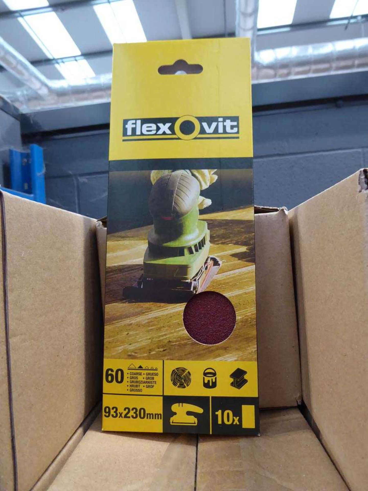 +VAT 3 boxes of Flexovit fine sanding sheets - Image 2 of 2