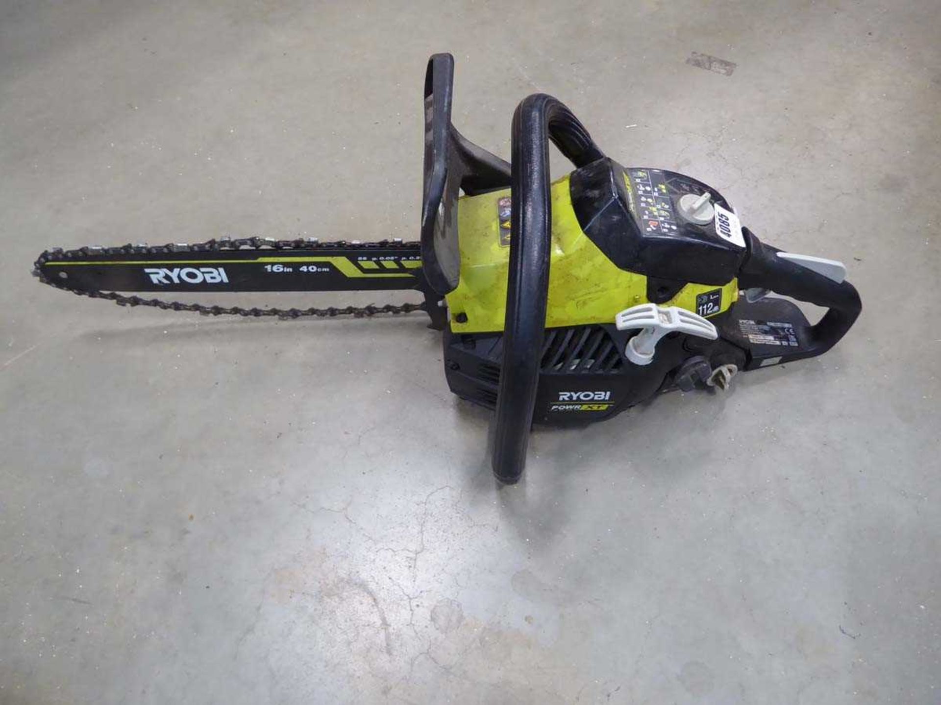 Ryobi petrol powered chainsaw