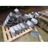 Pallet containing galvanised linbins