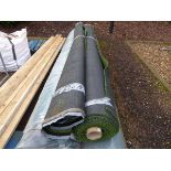 2 rolls of astro turf