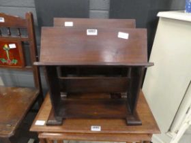 Pair of Edwardian book troughs