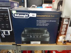 +VAT De'Longhi Magnifica Evo boxed coffee machine