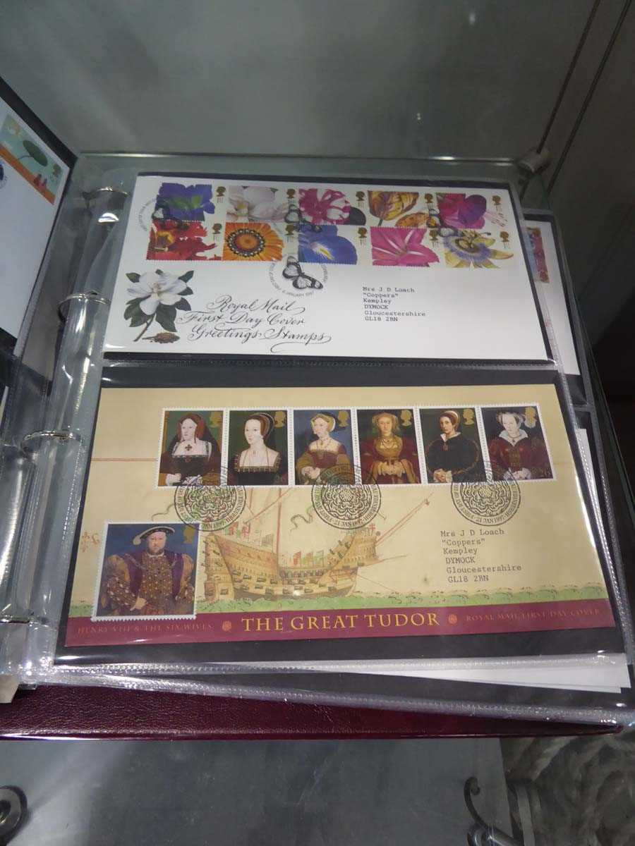 Royal Mail 1st day cover album containing various coin and stamp commemorative covers - Image 3 of 3