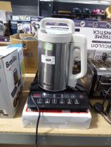 +VAT Unboxed Kenwood soup maker together with a boxed Tefal induction hob and an unboxed Tefal