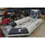 +VAT Tobin Sports 10 foot inflatable boat (with box, oars, pump, bag)