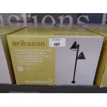 +VAT Boxed Eriksson black integrated LED post light (Grade A stock)