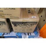 Box containing 10 packs of Comfort Nitrile powder-free disposable gloves (size XL)