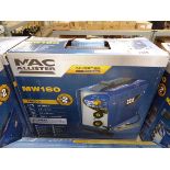 +VAT Mac Allister MW160 portable inverter welding machine(Grade A stock), boxed