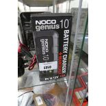 +VAT NOCO Genius 10 6V & 12V battery charger and maintainer