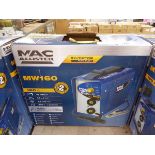 +VAT Mac Allister MW160 portable inverter welding machine(Grade A stock), boxed