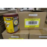 +VAT 3 boxes containing 6 rolls of Flexovit Pro 115 x 5m sand paper (40 grit)