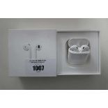 +VAT Apple AirPods with charging case and cable in box (MV7N2ZM/A)