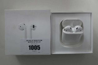 +VAT Apple AirPods with charging case and cable in box (MV7N2ZM/A)