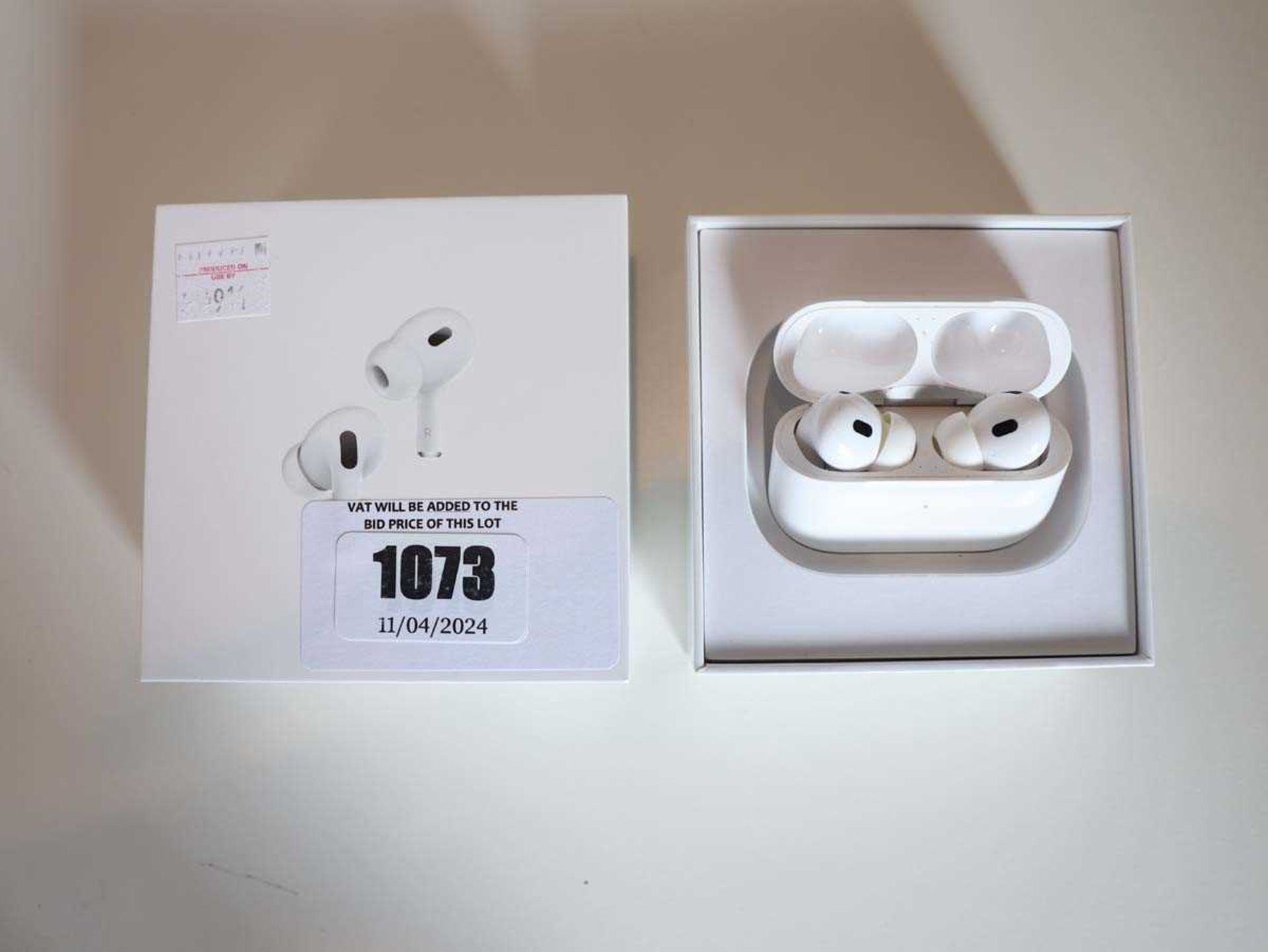 +VAT Apple AirPods Pro (2nd generation) with charging case and cable in box (MQD83ZM/A) - Image 8 of 8