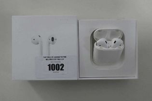 +VAT Apple AirPods with charging case and cable in box (MV7N2ZM/A)