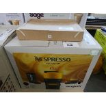 +VAT Nespresso Vertuo Pop boxed coffee machine with box of Nespresso pods
