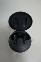 +VAT Unboxed pair of LG Tone Free ear buds with charging case, no cable