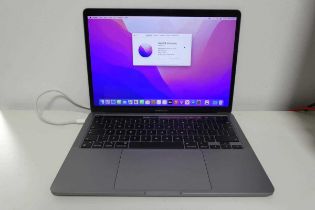 +VAT Boxed MacBook Pro (13-inch, M2, 2022) with 251GB storage and PSU