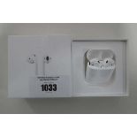 +VAT Apple AirPods with charging case and cable in box (MV7N2ZM/A)