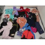 Selection of children's sportswear