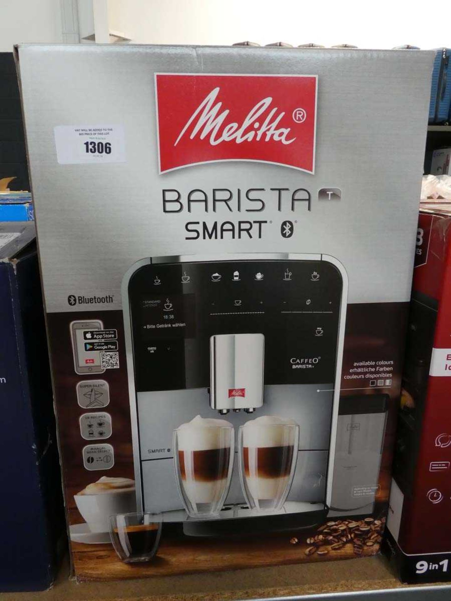 +VAT Boxed Makita Barista smart coffee machine