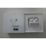 +VAT Apple AirPods with charging case and cable in box (MV7N2ZM/A)