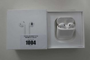 +VAT Apple AirPods with charging case and cable in box (MV7N2ZM/A)