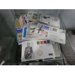 Parcel of various commemorative first day covers, including Military, Royalty, RAF etc.