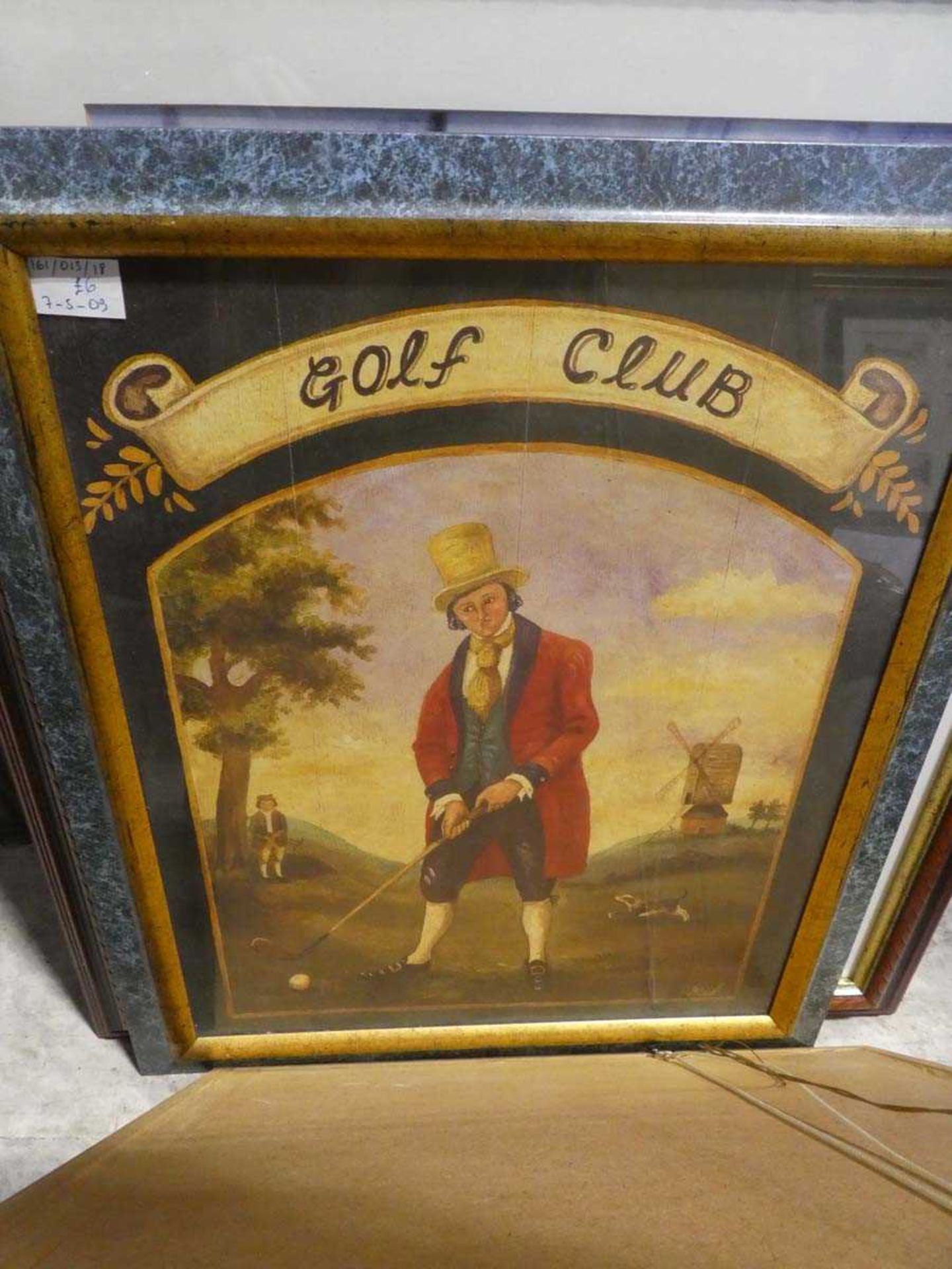 Group of approx. 12 various prints incl. themes such as golfing, still life, landscapes, etc. - Image 10 of 13