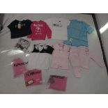 Selection of designer children's clothing to include Represent, Boss, Moschino, etc