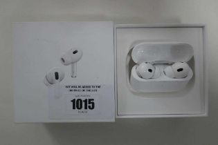 +VAT Apple AirPods Pro (2nd generation) with charging case and cable in box (MTJV3ZM/A)