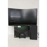 +VAT Xbox series X gaming console with 1 controller in box Monitor not included - just the Xbox